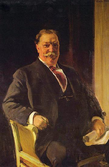 Joaquin Sorolla Y Bastida Portrait of Mr. Taft, President of the United States Germany oil painting art